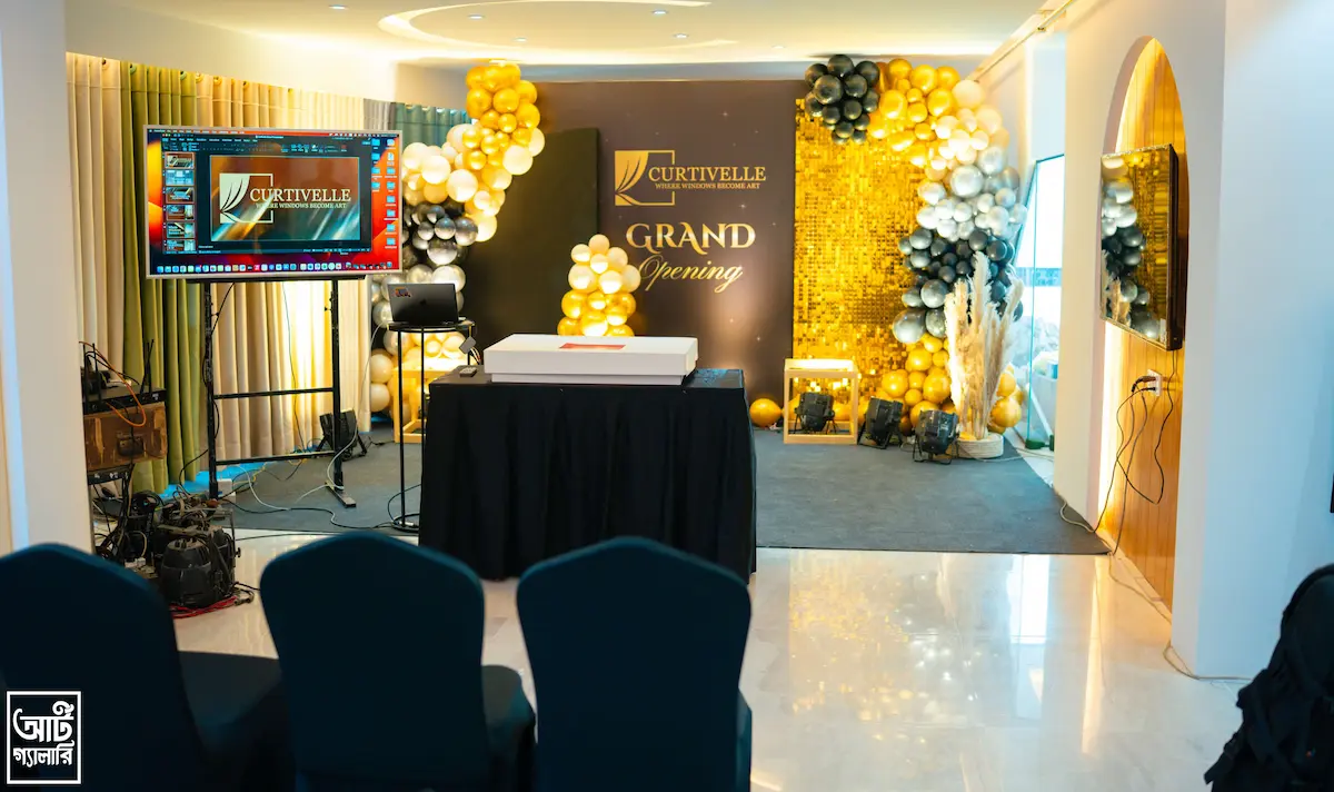 Latest update from Curtivelle showroom grand opening interior