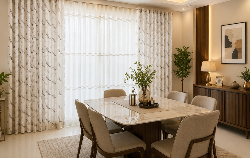 Kitchen curtain in Bangladesh